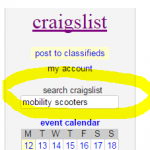 craigslist used mobility scooters for sale