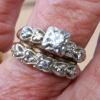 Diamond wedding set offer Jewelries