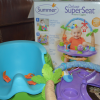 Infant superseat 3-in-1 booster, acivity and floor seat Like new offer Kid Stuff