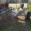 Galvanized single axle trailer  $500 offer Boat