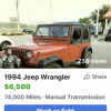 Jeep wrangler offer Off Road Vehicle