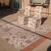 beautiful rug and 2 chairs offer Home and Furnitures