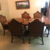 Dining Room Table with Six Chairs offer Home and Furnitures