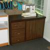 Sewing Machine and 3 drawer cabinet Walnut offer Home and Furnitures