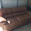 Leather sofa offer Home and Furnitures