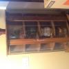 Glass front Curio Cabinet offer Home and Furnitures
