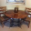 ROUND TABLE & 4 CHAIRS offer Home and Furnitures