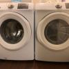 SAMSUNG FRONT LOAD WASHER AND DRYER offer Appliances