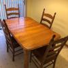 oak dining table offer Home and Furnitures