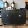 Black and Chrome Chest offer Home and Furnitures