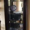 Curio Cabinet-Rosewood Lighted offer Home and Furnitures