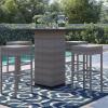 Outdoor wicker table set offer Home and Furnitures