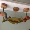 3 carvings 1 of a fish 2 of shore birds all 3 for $15.00 offer Arts