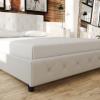 Brand New Upholstered Faux Leather Bed Frama And Headboatd offer Home and Furnitures