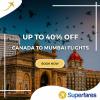 Book Cheap Canada to Mumbai Flight | BOM offer Tickets
