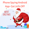 Christmas Discount Offer 90% On BlurSPY Phone Spying App offer Service Wanted
