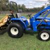 New Holland TC 30 Tractor and Attachments For Sale offer Garage and Moving Sale