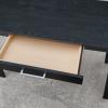 Black desk with drawer 39x17-1/2