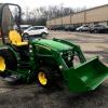 John Deere 4x4 tractor w/Loader and Belly Mower offer Lawn and Garden
