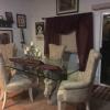 Statue Horse Head Dining Set and Large Pot with Stand