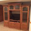 $50 Oak Entertainment Center - Like new!! offer Home and Furnitures