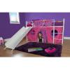 Girls Loft Bed with Slide offer Home and Furnitures