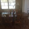 Dinning set: Table and 6 chairs