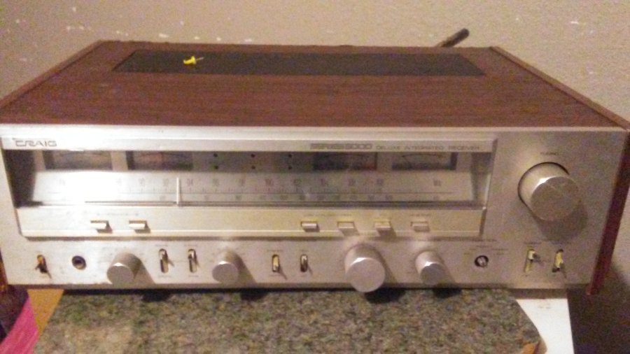 Craig series 5000 deluxe integrated receiver Fresno Classifieds 93204