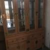 Stanley China Hutch w/ lights