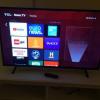 TCL Rocu Smart TV 43 inch (has all remotes, packaging and instructions)