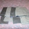 4 pair of cargo pants in various shades of khakis