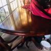 STUNNING QUEEN ANNE MAHOGANY DINING SET