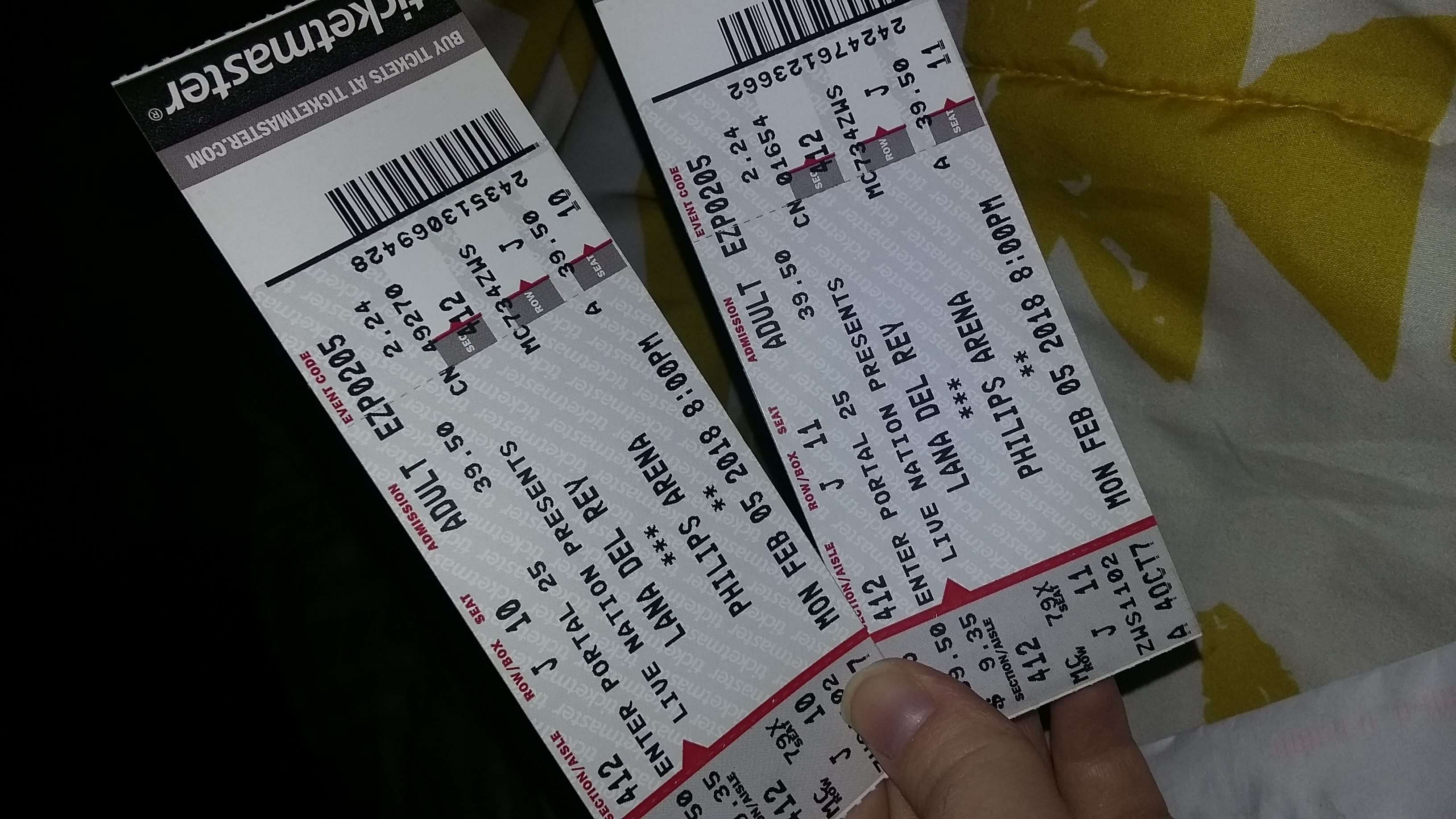 Lana Del Rey Concert Tickets Atlanta Classifieds Phillips Arena