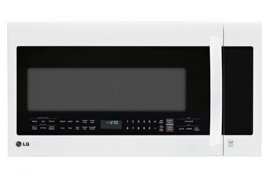 LG Over the Range Microwave 2.0 Cubic Ft (White) | Newport News