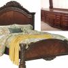 Queen Size Bed and Dresser offer Home and Furnitures