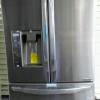 NEW!  LG 3 door - French door refrigerator. Stainless