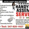 Handyman & Ikea furniture Assembly Same Day Service offer Home and Furnitures