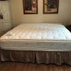 Mattress and 2 piece Box Spring,  King size 