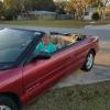 1996 Chrysler Sebring convertible.    $1200.00