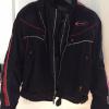 Men's Olympia Moto Sport All-Weather Motorcycle Jacket - size L (like new)