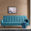 Blue sofa bed - brand new in a box!! offer Home and Furnitures