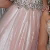 Beautiful Sweet 16 / Quinceanera Pink Ball Gown Size Small