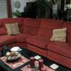 Brick Red Sectional offer Home and Furnitures