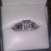 1.2 karat diamond engagement/promise ring