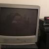 Emerson Color television or Sanyo Color television offer Garage and Moving Sale