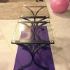 Glass Top End Tables (Set) offer Home and Furnitures