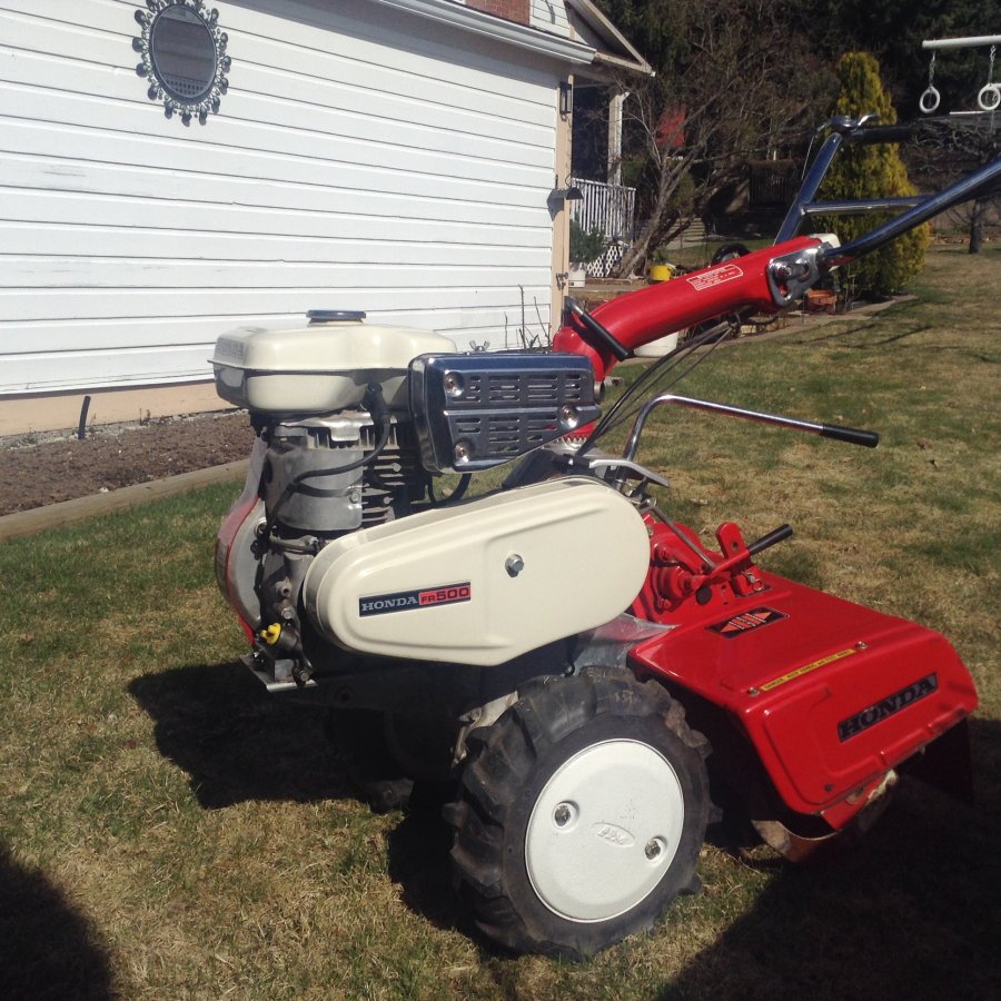 Rear Tine Tiller With Honda Engine