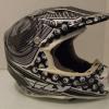 Fly Racing Motocross off road motorcycle helmet kids size L white and black offer Sporting Goods