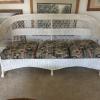 Two Antique wicker couches