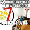 NYC 24 Hour Handyman Service 646 241 9704 (Same Day Service)